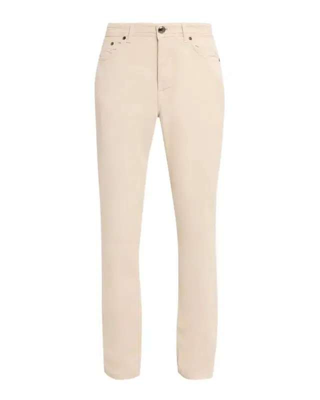 Sartorio Men's Cotton-Blend Slim-Leg Trousers