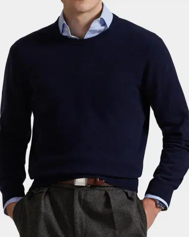 Polo Ralph Lauren Men's Cashmere Crewneck Sweater | Thumbnail 4