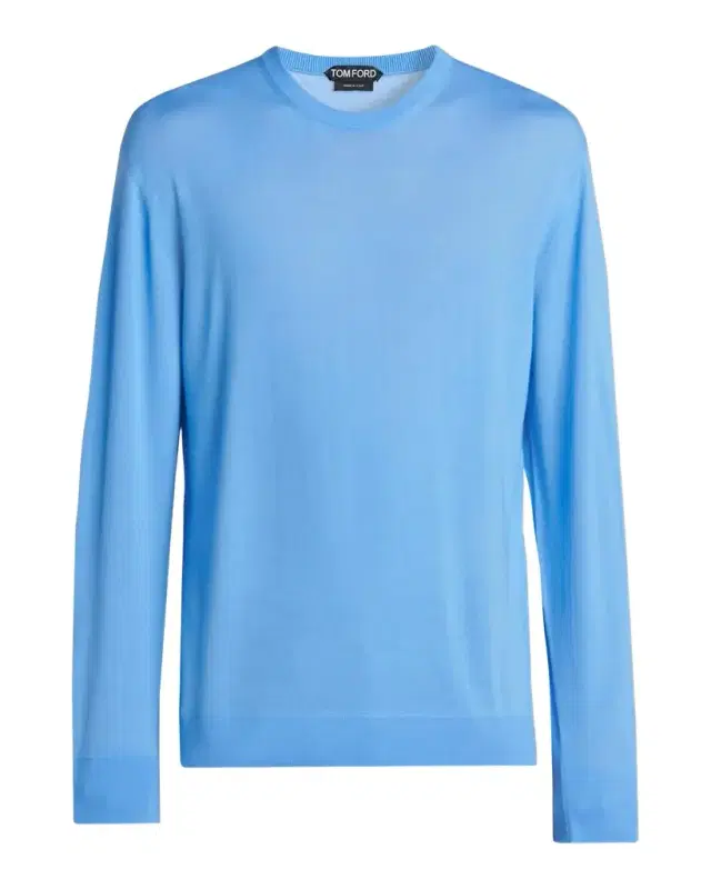 Tom Ford Men's Fine Merino Wool Crewneck Sweater