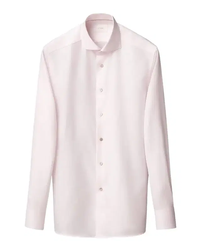Eton Men's Cotton and Linen Solid Sport Shirt