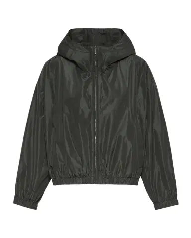 Max Mara Water-Repellent Taffeta Hooded Jacket | Thumbnail 1