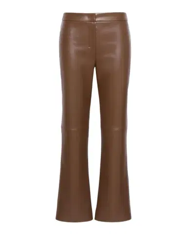 Max Mara Sublime Flare-Leg Coated Jersey Trousers | Thumbnail 1