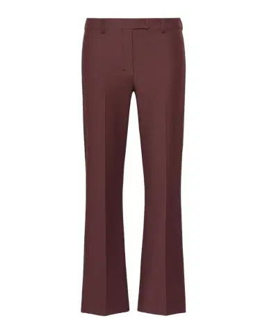 Max Mara Umanita Cropped Stretch Cotton Trousers | Thumbnail 1