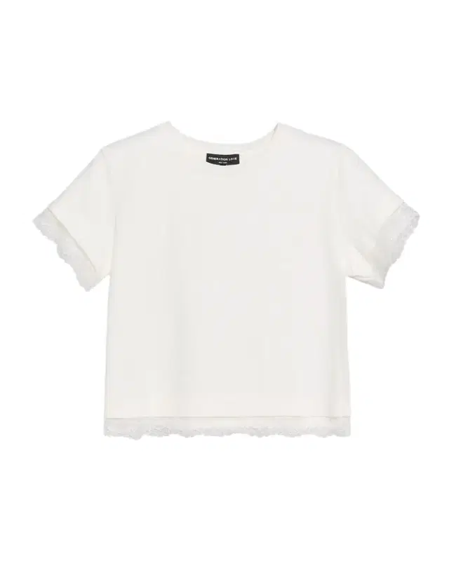 Generation Love Christella Lace-Trim T-Shirt