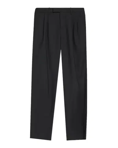 Vince Men's Twill Straight-Leg Pleated Trousers | Thumbnail 1 Vince Men's Twill Straight-Leg Pleated Trousers | Thumbnail 1
