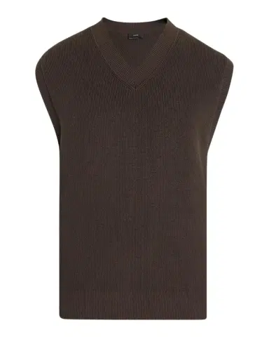 Vince Men's Cotton Rib-Knit Vest | Thumbnail 1