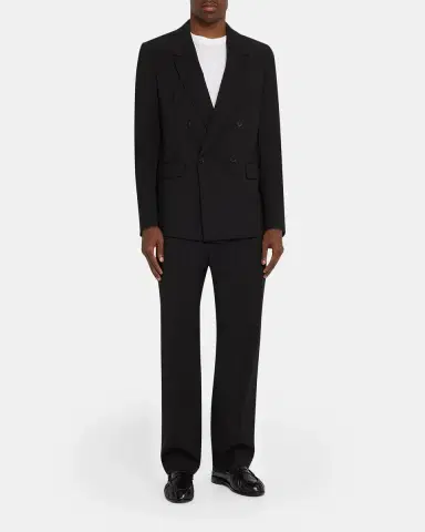 Frame Men's Tropical Wool Double-Breasted Blazer | Thumbnail 2