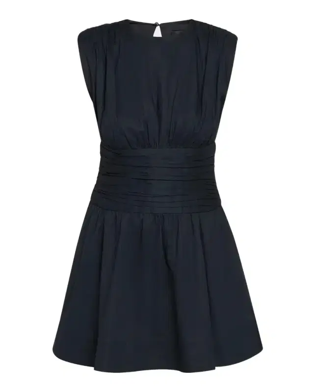Toccin Eloise Sleeveless Ruched Mini Dress