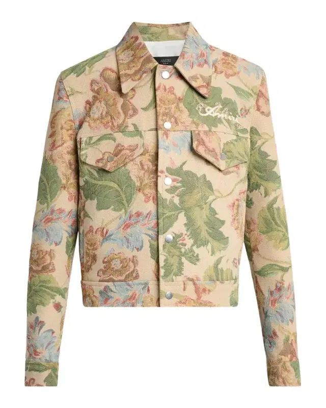 Men's Floral Tapestry Blouson