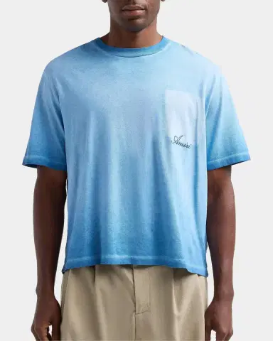 AMIRI Faded Pocket Crop T-Shirt | Thumbnail 5