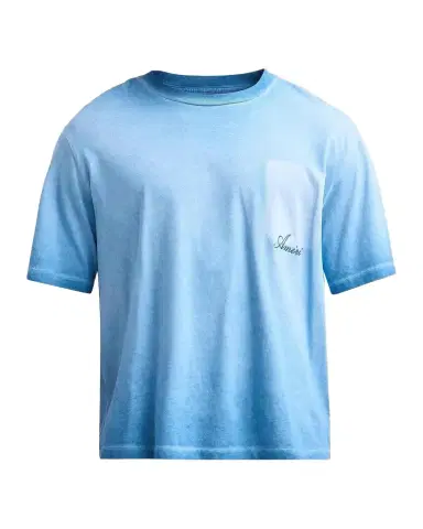 AMIRI Faded Pocket Crop T-Shirt | Thumbnail 1