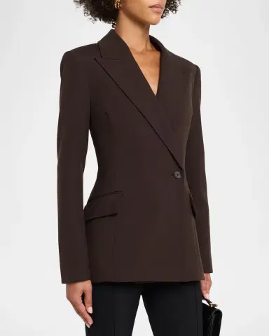 Simkhai Surabhi Hourglass Blazer | Thumbnail 4 Simkhai Surabhi Hourglass Blazer | Thumbnail 4