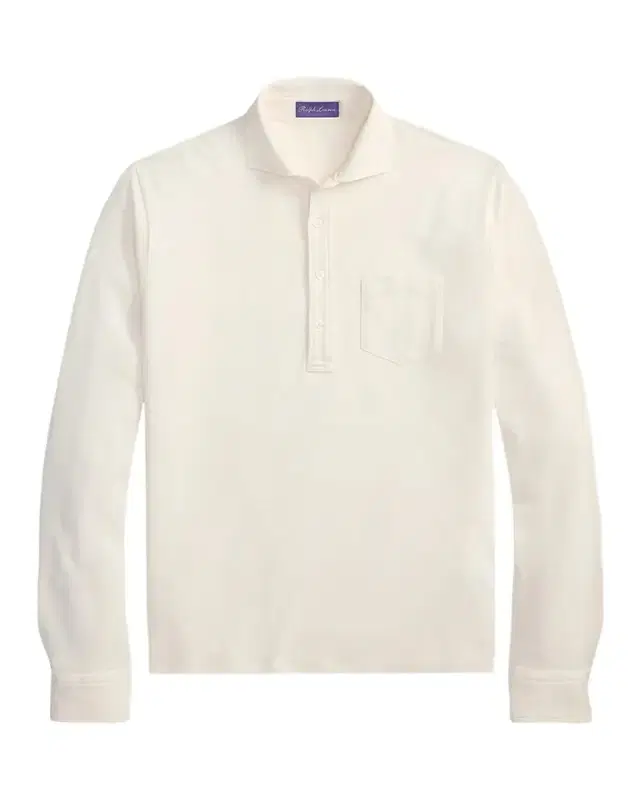 Ralph Lauren Purple Label Men's Washed Piqué Polo Shirt