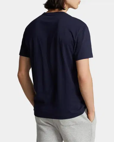 Polo Ralph Lauren Men's Cotton Jersey Crewneck Classic-Fit T-Shirt | Thumbnail 3 Polo Ralph Lauren Men's Cotton Jersey Crewneck Classic-Fit T-Shirt | Thumbnail 3
