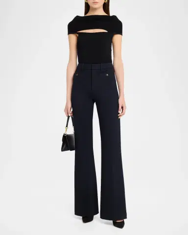 FRAME The Flare Trousers | Thumbnail 2