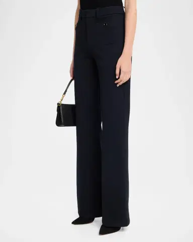 FRAME The Flare Trousers | Thumbnail 4