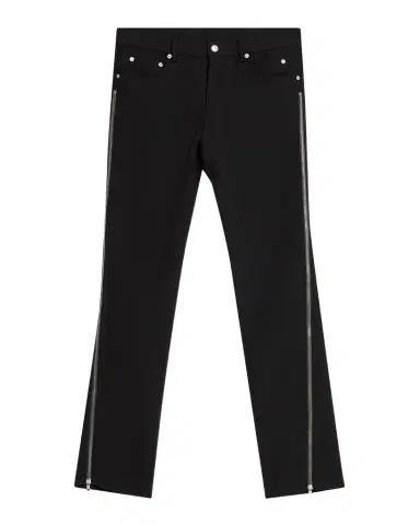 Rick Owens Men's Vega Wool Zip-Cuff Jeans | Thumbnail 1