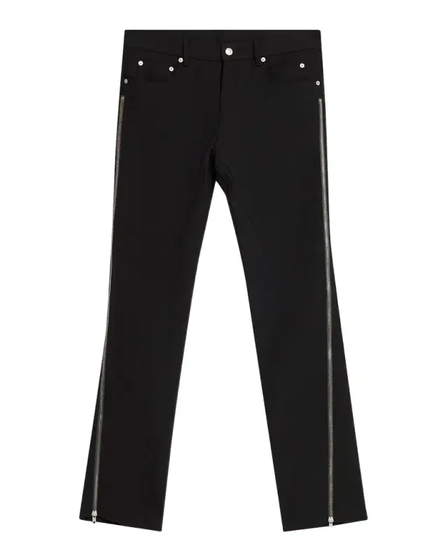 Rick Owens Men's Vega Wool Zip-Cuff Jeans