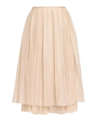 Vince Pleated Layered Skirt | Thumbnail 1