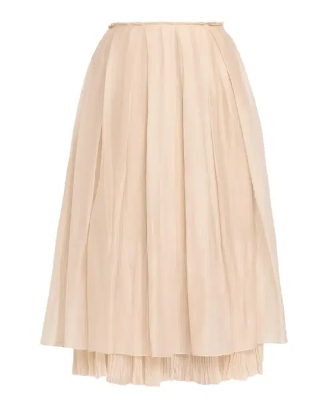 Vince Pleated Layered Skirt