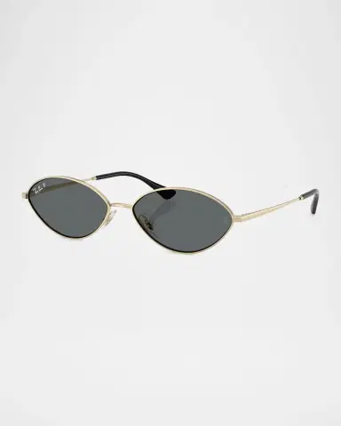 Ray-Ban Kai 59MM Oval Sunglasses | Thumbnail 3