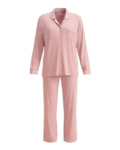 Papinelle Kate Soft Modal Long Pajama Set | Thumbnail 1