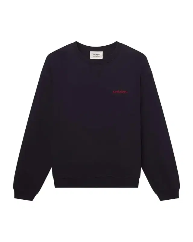 Frame x Sotheby's Cotton Crewneck Sweatshirt