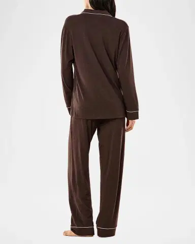 Papinelle Kate Soft Modal Long Pajama Set | Thumbnail 3 Papinelle Kate Soft Modal Long Pajama Set | Thumbnail 3