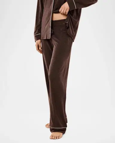 Papinelle Kate Soft Modal Long Pajama Set | Thumbnail 6 Papinelle Kate Soft Modal Long Pajama Set | Thumbnail 6