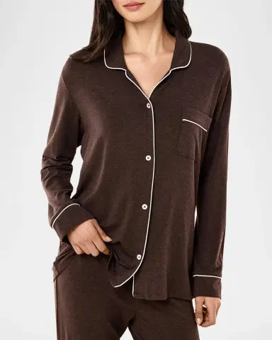 Papinelle Kate Soft Modal Long Pajama Set | Thumbnail 7 Papinelle Kate Soft Modal Long Pajama Set | Thumbnail 7