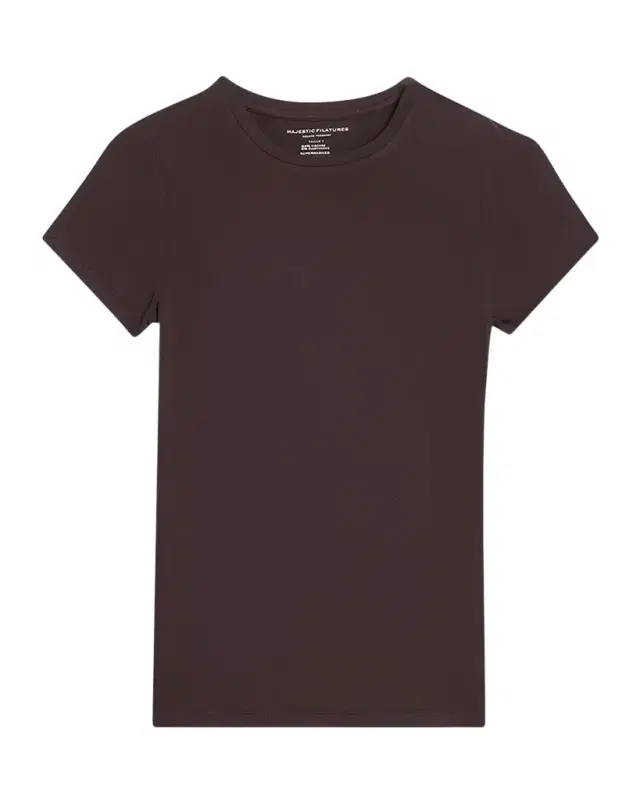 Majestic Filatures Soft Touch Short-Sleeve Crewneck T-Shirt