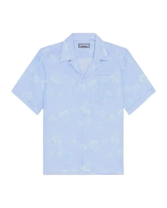 Vilebrequin Men's Bubble Turtles Linen Short-Sleeve Shirt
