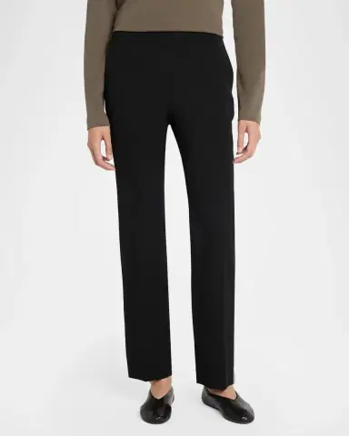 The Row Cyril Wool Slim-Leg Pants | Thumbnail 4 The Row Cyril Wool Slim-Leg Pants | Thumbnail 4
