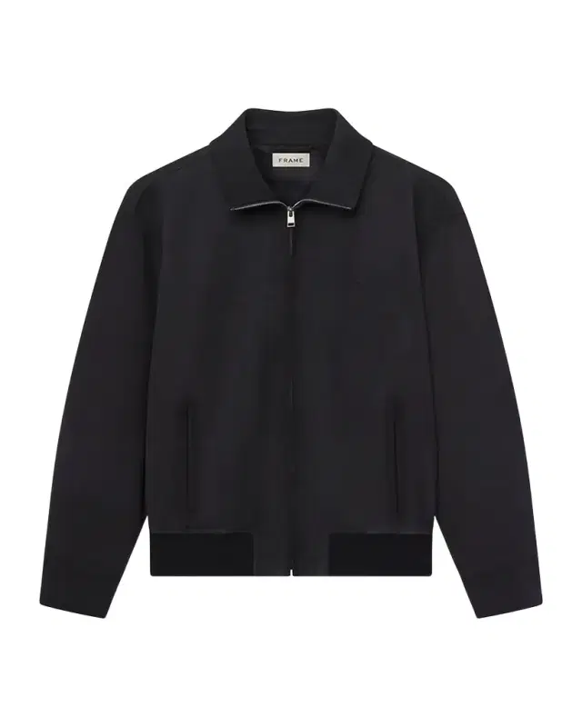 Frame Men's x Sotheby's Suede Full-Zip Bomber Jacket