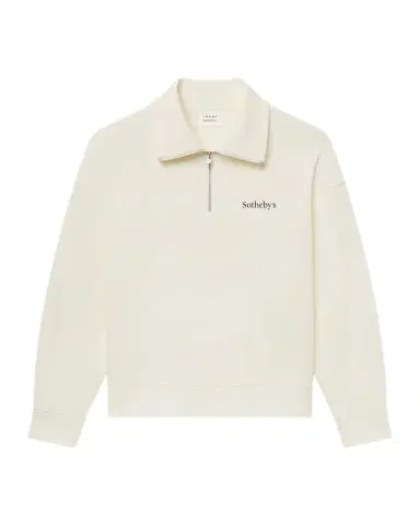 Frame Men's x Sotheby's Cotton Quarter-Zip Sweatshirt | Thumbnail 1