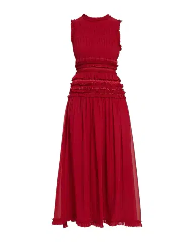 Ulla Johnson Etta Sleeveless Silk Maxi Dress | Thumbnail 1 Ulla Johnson Etta Sleeveless Silk Maxi Dress | Thumbnail 1