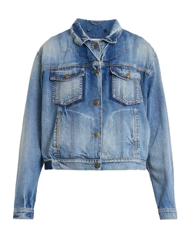 MM6 MAISON MARGIELA Folded-Collar Denim Jacket