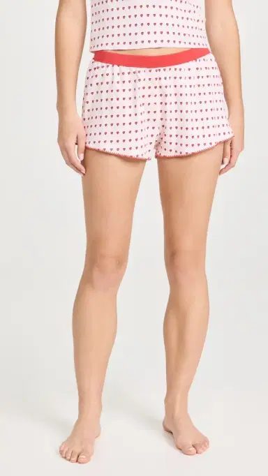 Cozyland by Morgan Lane Suzie Pajama Set Floating Hearts L | Thumbnail 5
