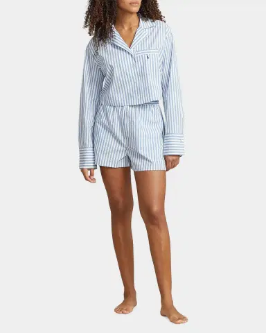 Polo Ralph Lauren The Paige Cotton Poplin Pajama Set | Thumbnail 2