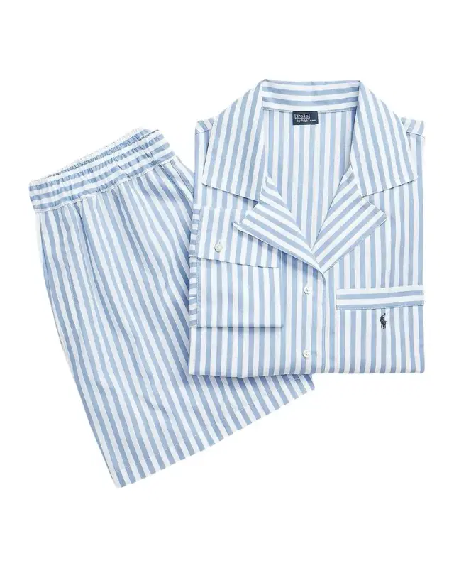 Polo Ralph Lauren The Paige Cotton Poplin Pajama Set