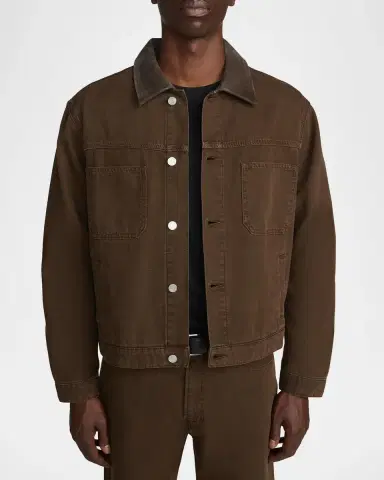 Frame Men's Canvas Utility Jacket | Thumbnail 4