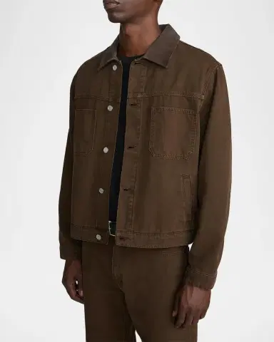 Frame Men's Canvas Utility Jacket | Thumbnail 6