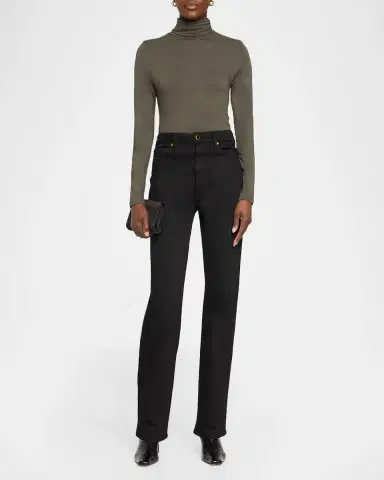 Majestic Filatures Soft Touch Long-Sleeve Turtleneck | Thumbnail 2