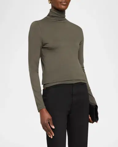 Majestic Filatures Soft Touch Long-Sleeve Turtleneck | Thumbnail 4