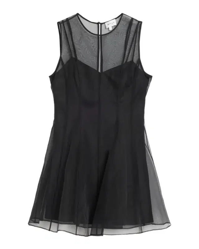 Milly Ophelia Organza Mini Dress