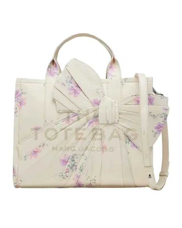 Marc Jacobs Floral Canvas Medium Tote Bag