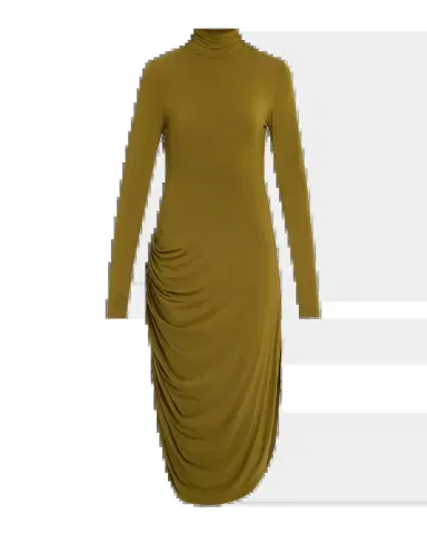 Proenza Schouler Imogen Draped Turtleneck Dress | Thumbnail 2