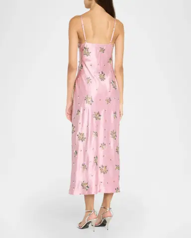 Milly Rae Floral Midi Dress | Thumbnail 3 Milly Rae Floral Midi Dress | Thumbnail 3