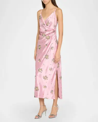 Milly Rae Floral Midi Dress | Thumbnail 4 Milly Rae Floral Midi Dress | Thumbnail 4