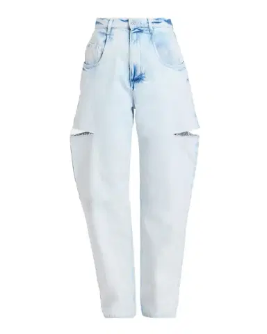 MM6 MAISON MARGIELA Cutout Straight-Leg Jeans | Thumbnail 1